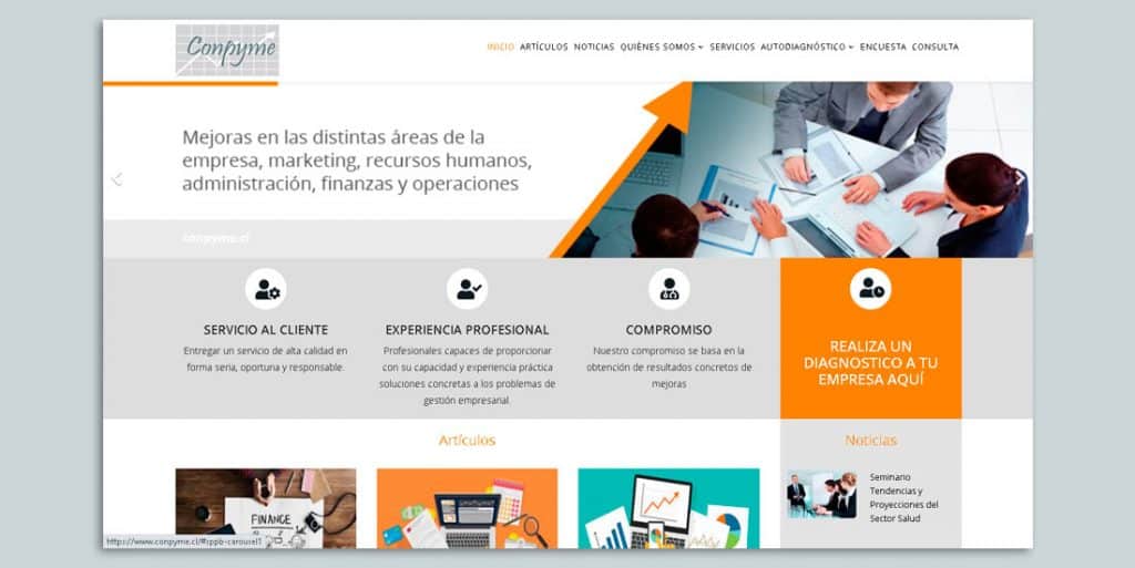 Diseño de sitios web en santiago de chile